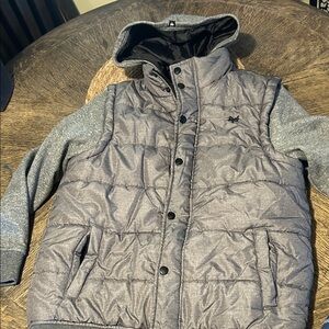 Zoo York Boys Gray Puffer Jacket